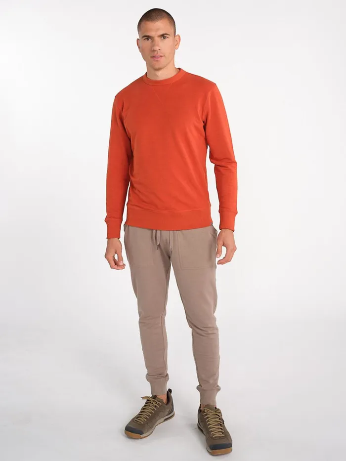 Men Varsity French Terry Sweatshirt Tasc Performance Sweatshirts Hoodies