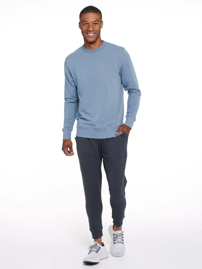 Men Varsity French Terry Sweatshirt Tasc Performance Sweatshirts Hoodies