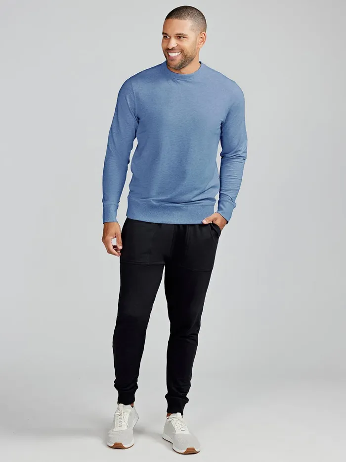Men Varsity French Terry Sweatshirt Tasc Performance Sweatshirts Hoodies