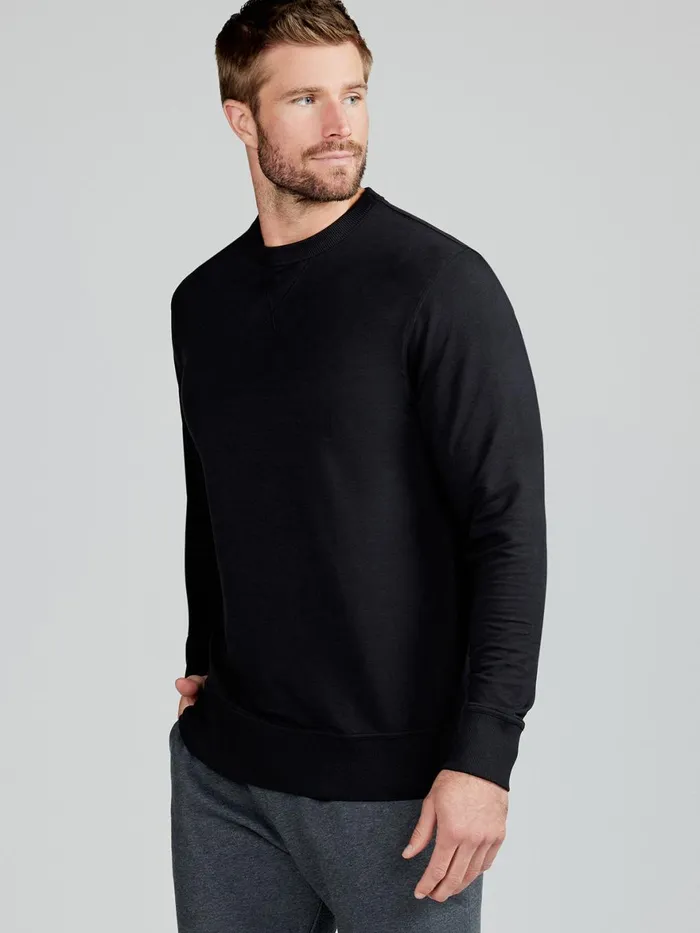 Men Varsity French Terry Sweatshirt Tasc Performance Sweatshirts Hoodies