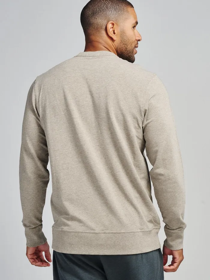 Men Varsity French Terry Sweatshirt Tasc Performance Sweatshirts Hoodies