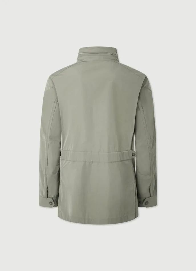 Men WaterResistant Velospeed Jacket Khaki Hackett London Coats and Jackets