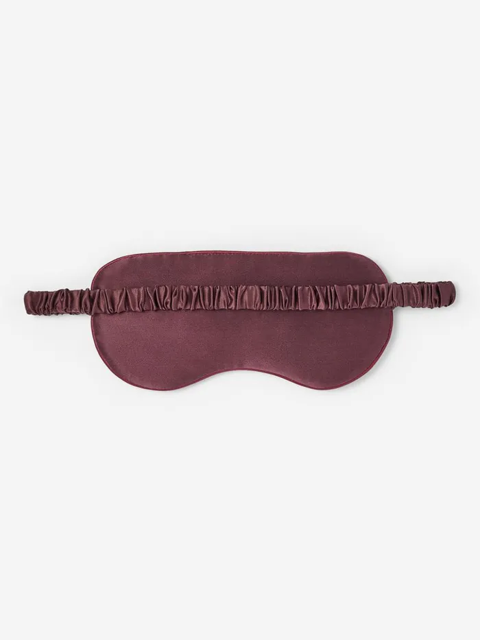 MenWomen Eye Mask Duke Cashmere Charcoal Derek Rose Eye Masks