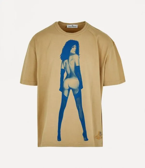 MenWomen Oversized PinUp TShirt Lark Viviennewestwood Sweatshirts And TShirts