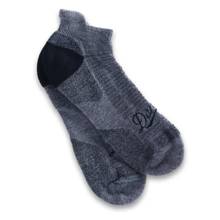 MenWomen Socks Danner Run Time Lightweight Work Sock Ankle 8211 Gray