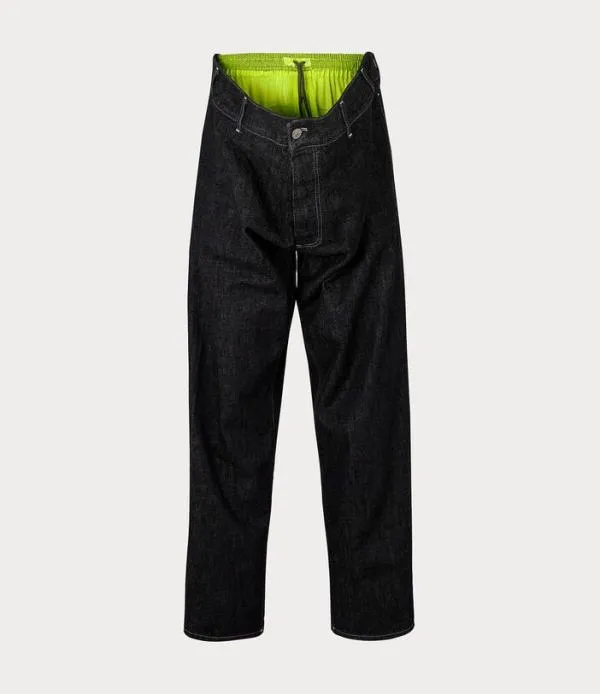 Men Wreck Jeans Black Viviennewestwood Trousers And Shorts
