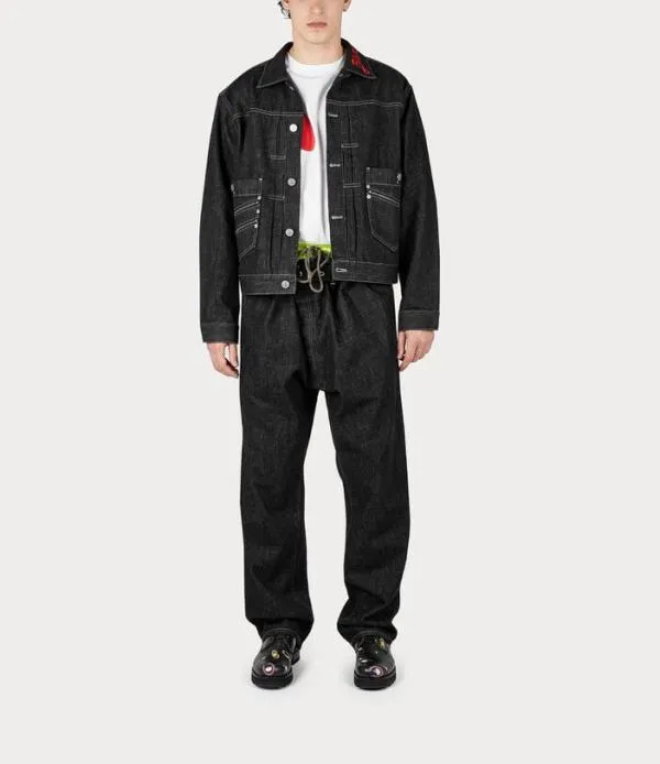 Men Wreck Jeans Black Viviennewestwood Trousers And Shorts
