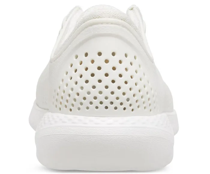 Mens LiteRide Pacer Almost White Crocs Sneakers