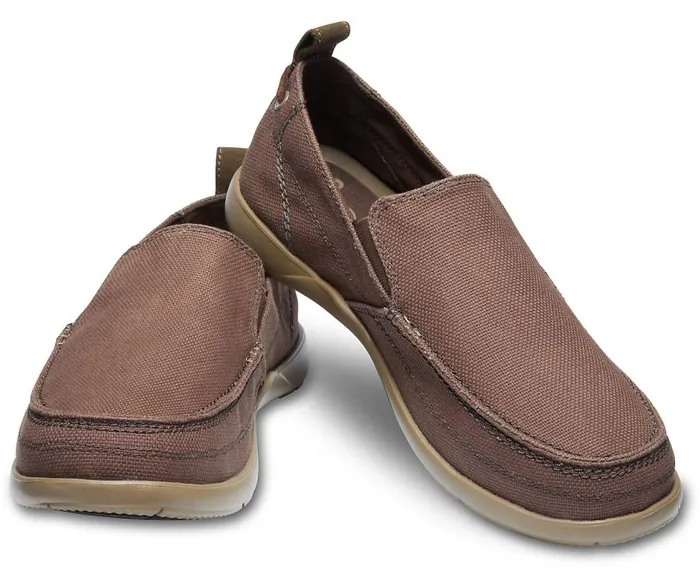 Mens Walu SlipOn Espresso Walnut Crocs Loafers