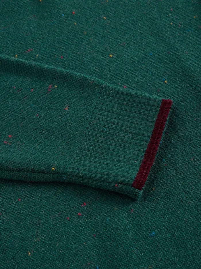 Merino Wool Funnel Neck Nep Green Multi Men White Stuff Knitwear Merino Wool Funnel Neck Nep Green Multi Men White Stuff Knitwear