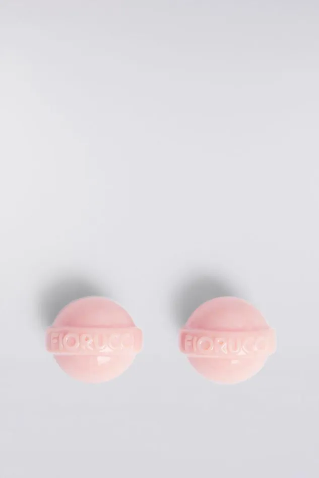 Mini Lollipop Earrings Pink Os Accessories Fiorucci