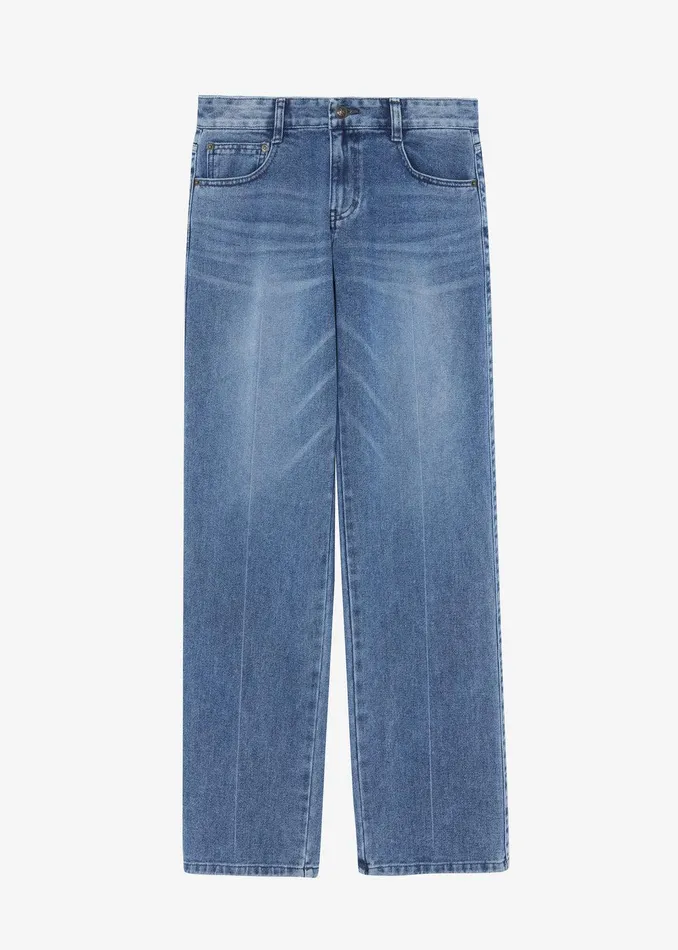 Montrose Straight Leg Jeans 8211 Blue Wash Women The Frankie Shop Clothing