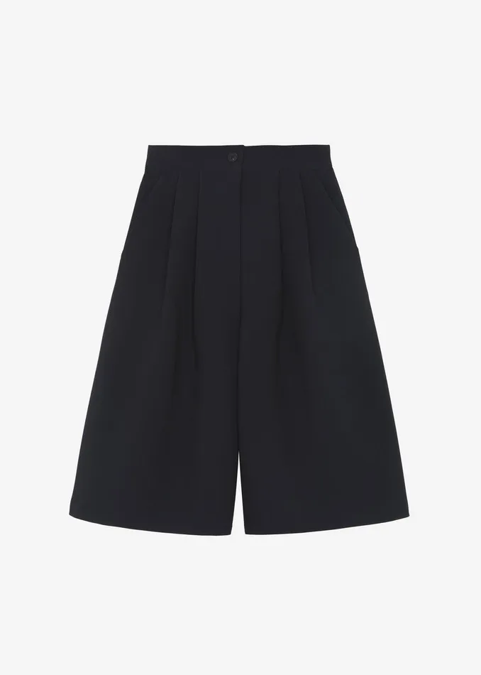 Morgan Bermuda Shorts 8211 Black Women The Frankie Shop Clothing