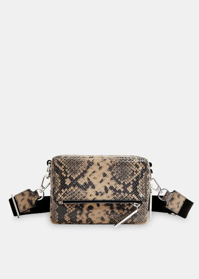 Multicolour Bibi Snake Crossbody Bag Women Whistles Leather