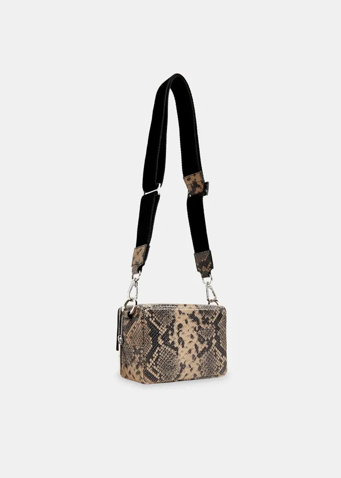 Multicolour Bibi Snake Crossbody Bag Women Whistles Leather