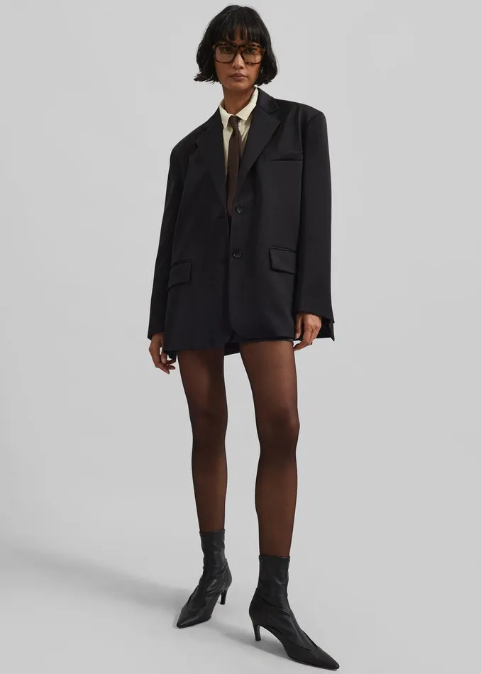 Naaz Blazer 8211 Black Women The Frankie Shop Clothing