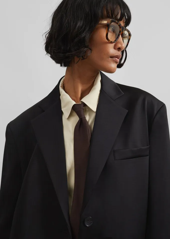 Naaz Blazer 8211 Black Women The Frankie Shop Clothing