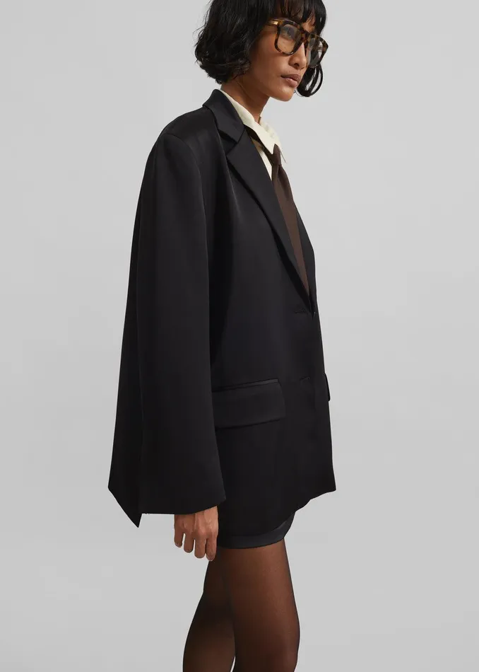 Naaz Blazer 8211 Black Women The Frankie Shop Clothing