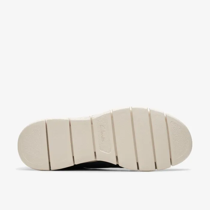 Nature X One Navy Leather Men Clarks Sneakers