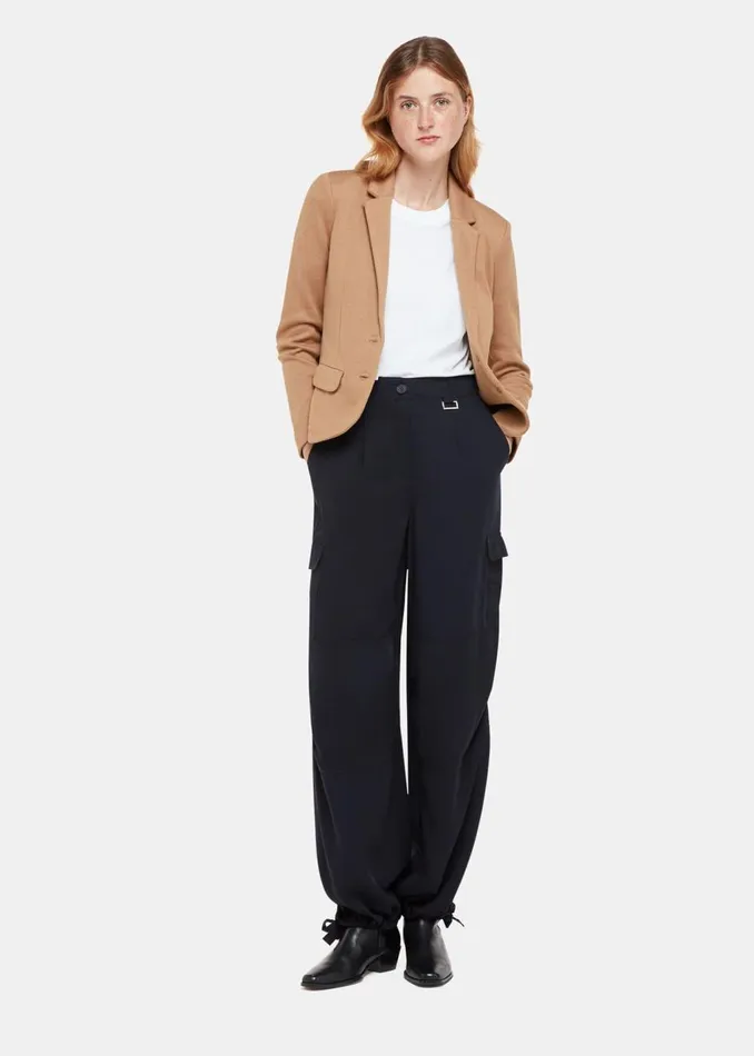 Neutral Slim Jersey Jacket Women Whistles Coats and Jackets