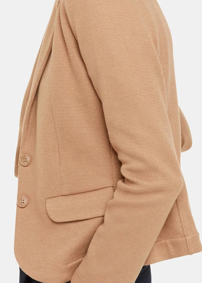 Neutral Slim Jersey Jacket Women Whistles Coats and Jackets