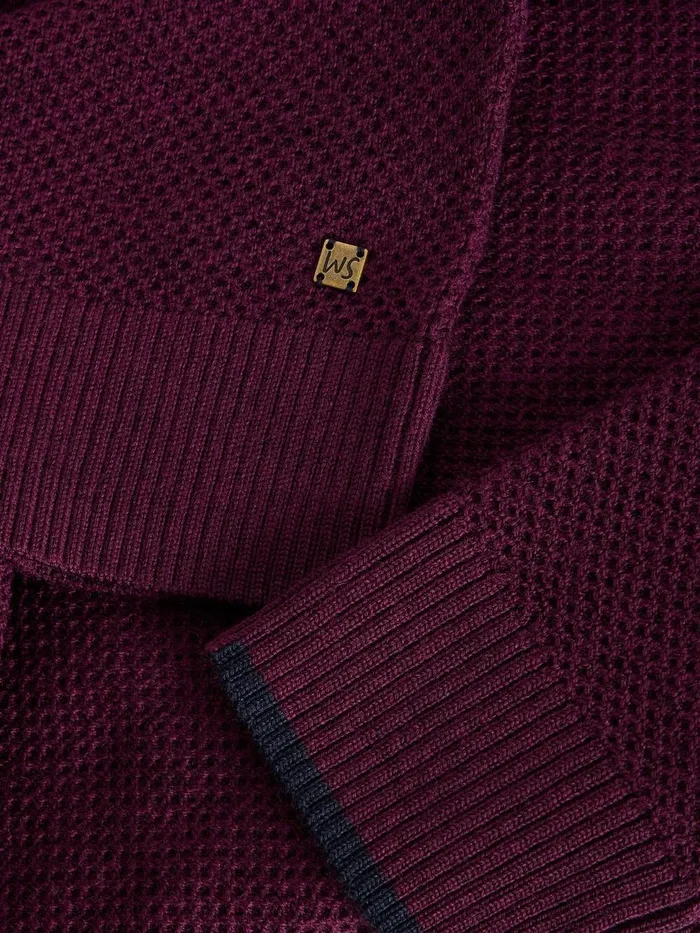 Newport Merino Wool Henley Dk Plum Men White Stuff Knitwear Newport Merino Wool Henley Dk Plum Men White Stuff Knitwear