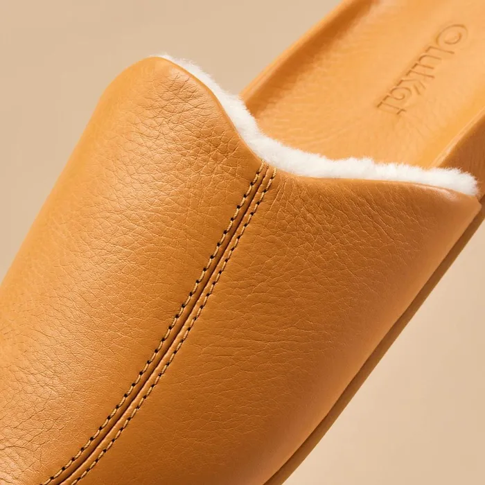 Olukai Knea Womens Shearling Leather Mule Saddle Women Shearling Olukai Knea Womens Shearling Leather Mule Saddle Women Shearling