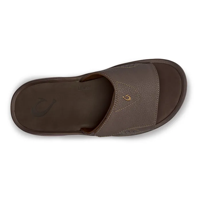 Olukai Nalu Slide Mens Versatile Slide Sandals Dark Java Men WaterFriendly Olukai Nalu Slide Mens Versatile Slide Sandals Dark Java Men WaterFriendly