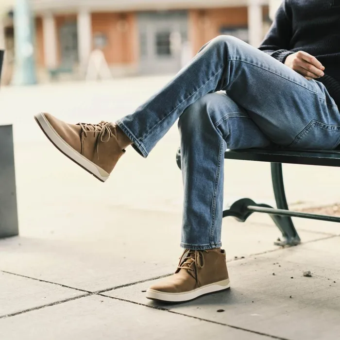 Olukai Papak 039Ili Mens Nubuck Leather Boots Tan Men Leather Olukai Papak 039Ili Mens Nubuck Leather Boots Tan Men Leather