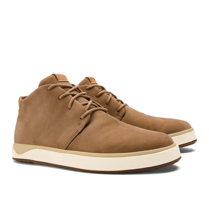 Olukai Papak 039Ili Mens Nubuck Leather Boots Tan Men Leather Olukai Papak 039Ili Mens Nubuck Leather Boots Tan Men Leather