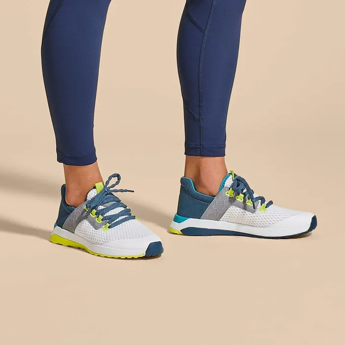 Olukai Wailuku Womens Athletic Shoes Bright White Lagoon Women Athletic Olukai Wailuku Womens Athletic Shoes Bright White Lagoon Women Athletic