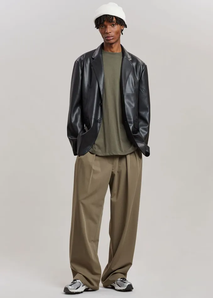 Olympia Blazer 8211 Black WomenMen The Frankie Shop Clothing