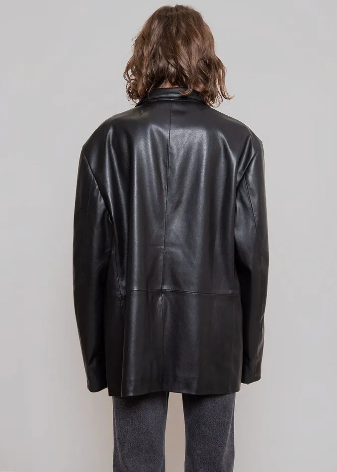Olympia Blazer 8211 Black WomenMen The Frankie Shop Clothing
