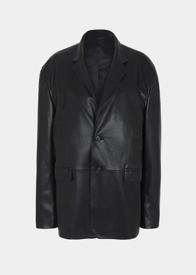 Olympia Blazer 8211 Black WomenMen The Frankie Shop Clothing