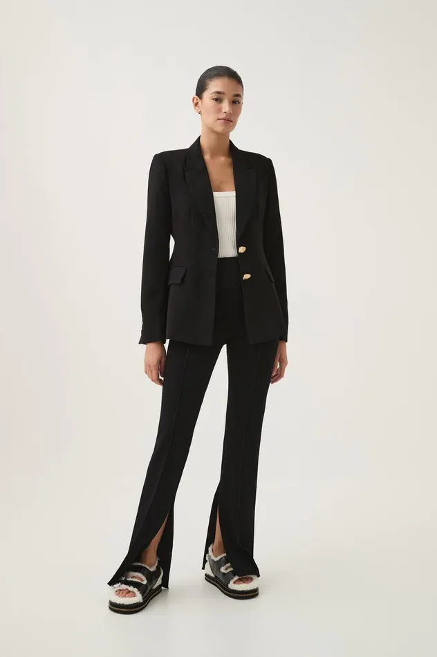 Paragon Structured Jacket Black Women Aje Blazers Jackets and Coats Paragon Structured Jacket Black Women Aje Blazers Jackets and Coats