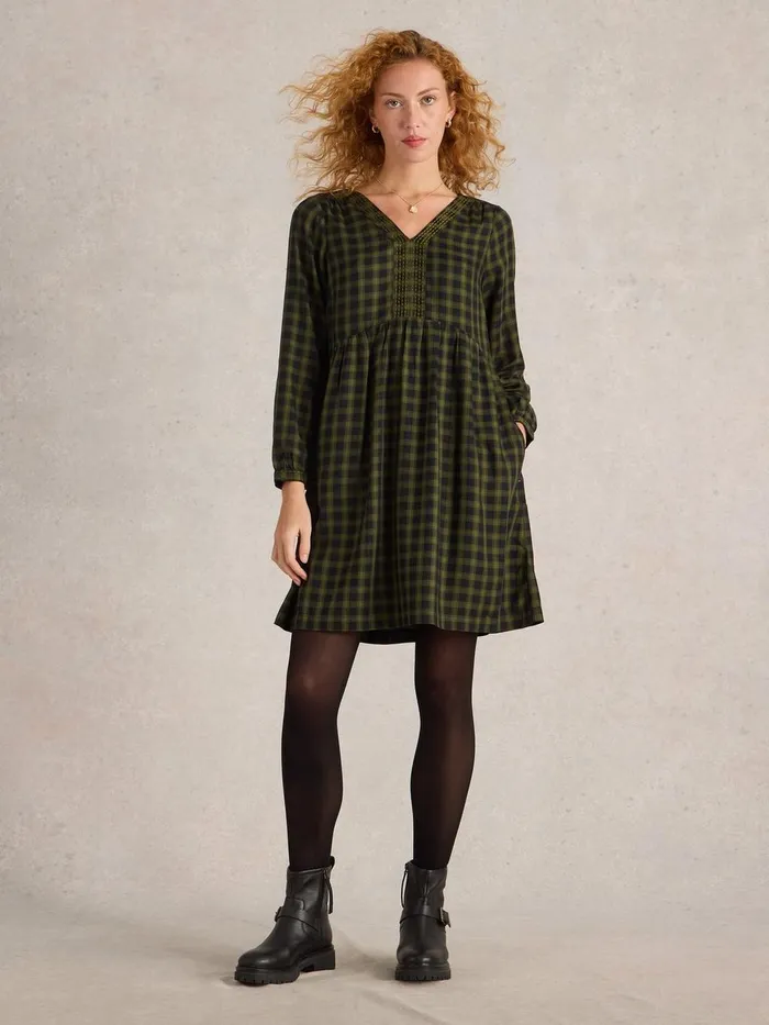Penelope Dress Green Multi Women White Stuff Dresses