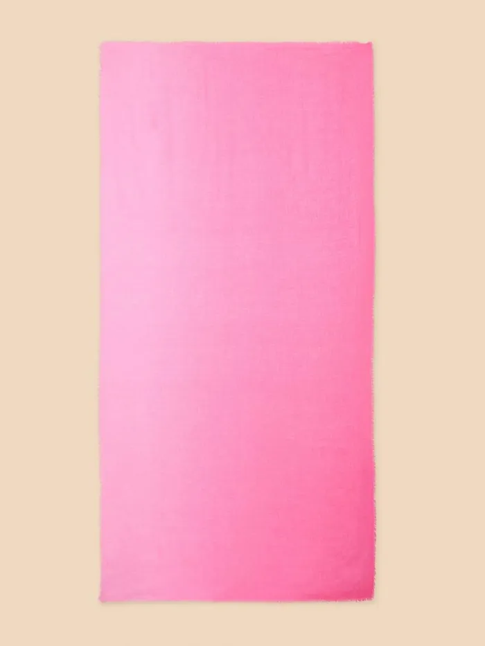 Penny Oversized Plain Scarf Bright Pink Women White Stuff Scarves Penny Oversized Plain Scarf Bright Pink Women White Stuff Scarves
