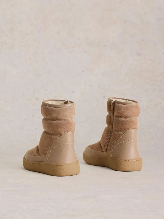 Puffer Ski Boot Dark Natural Women White Stuff Boots Puffer Ski Boot Dark Natural Women White Stuff Boots