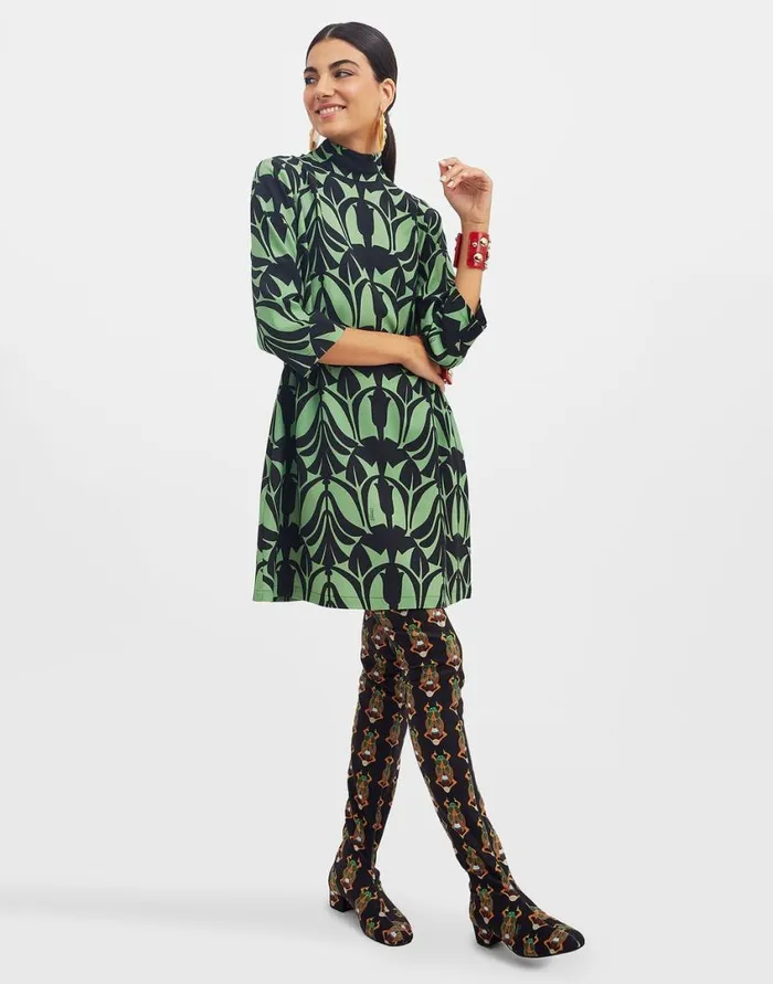 Ready To Wear Dresses La Double J Juliet Dress Papyrus Green In Sabl Satin Ready To Wear Dresses La Double J Juliet Dress Papyrus Green In Sabl Satin