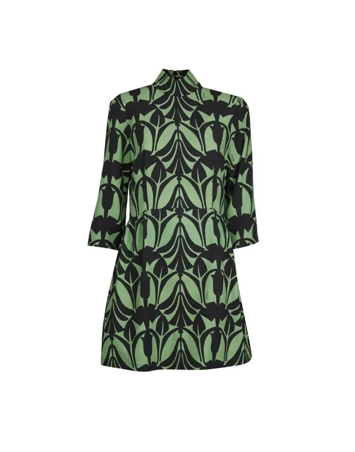 Ready To Wear Dresses La Double J Juliet Dress Papyrus Green In Sabl Satin Ready To Wear Dresses La Double J Juliet Dress Papyrus Green In Sabl Satin
