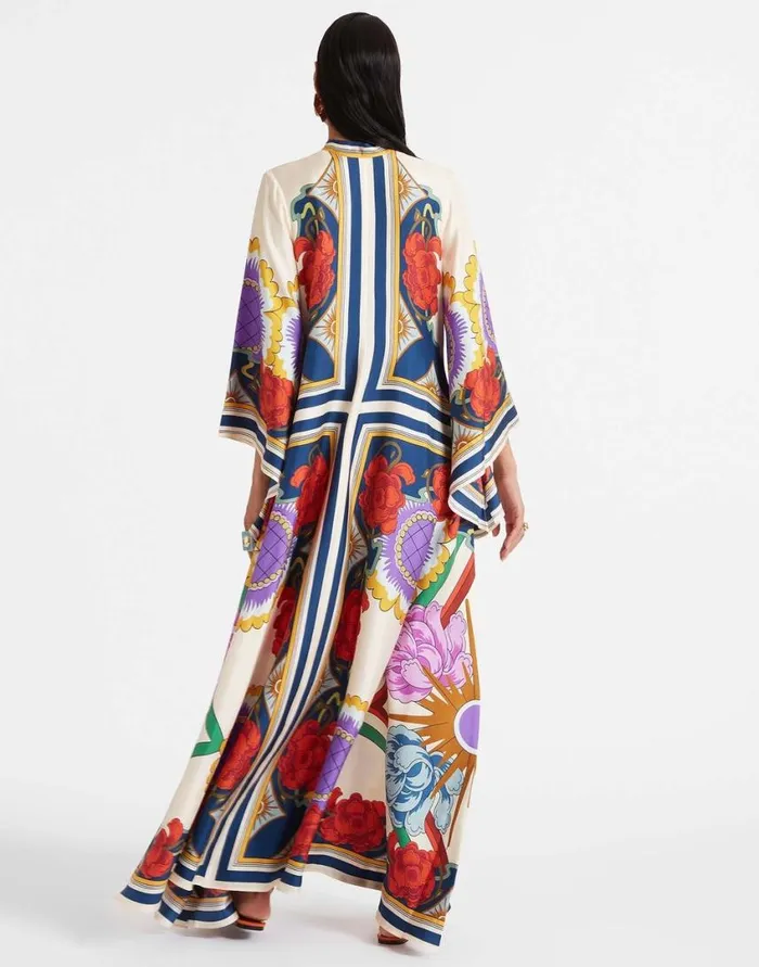 Ready To Wear Dresses La Double J Magnifico Dress Placed Taormina Place Rust In Twill Silk Ready To Wear Dresses La Double J Magnifico Dress Placed Taormina Place Rust In Twill Silk