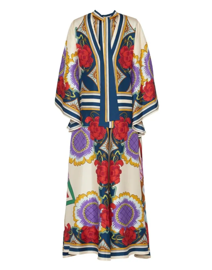 Ready To Wear Dresses La Double J Magnifico Dress Placed Taormina Place Rust In Twill Silk Ready To Wear Dresses La Double J Magnifico Dress Placed Taormina Place Rust In Twill Silk