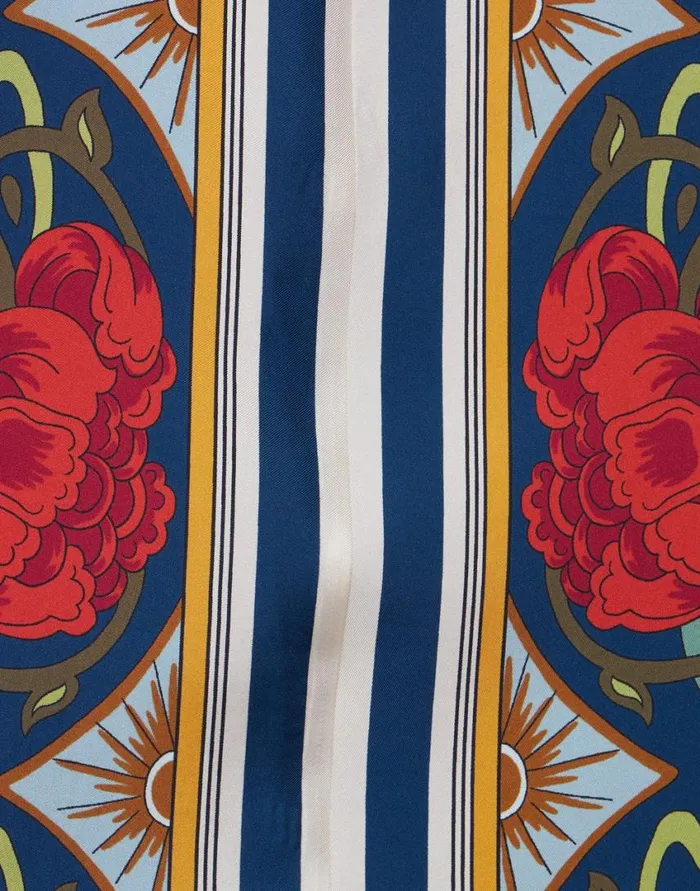 Ready To Wear Dresses La Double J Magnifico Dress Placed Taormina Place Rust In Twill Silk Ready To Wear Dresses La Double J Magnifico Dress Placed Taormina Place Rust In Twill Silk