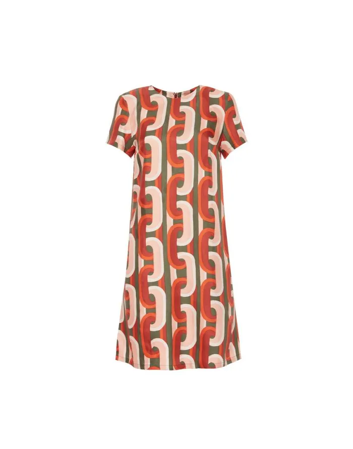 Ready To Wear Dresses La Double J Mini Swing Dress Prometheus Pale Pink In Silk Twill Ready To Wear Dresses La Double J Mini Swing Dress Prometheus Pale Pink In Silk Twill
