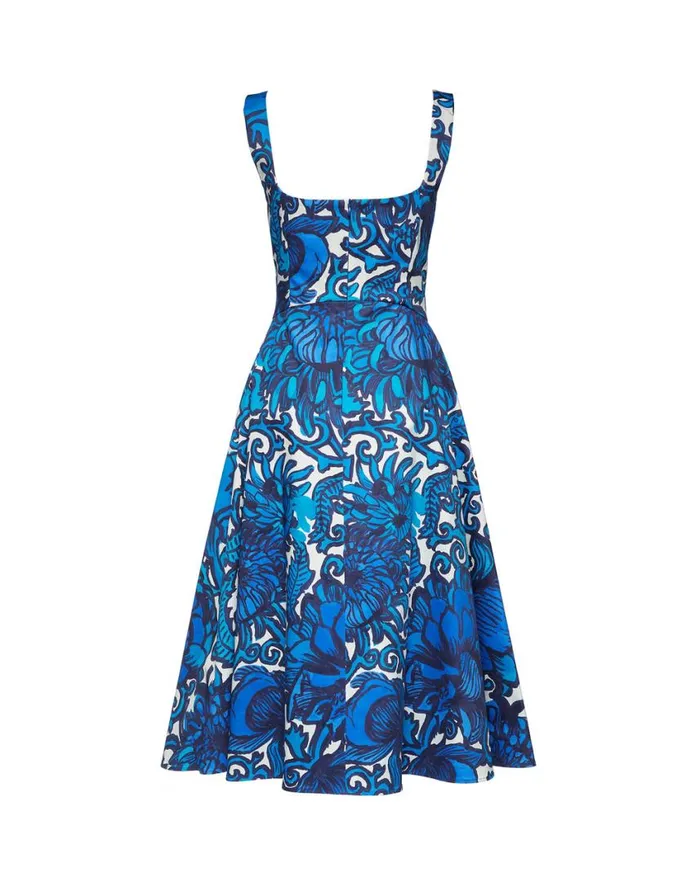 Ready To Wear Dresses La Double J Sophia Dress Anemone In Heavy Cotton Stretch Ready To Wear Dresses La Double J Sophia Dress Anemone In Heavy Cotton Stretch