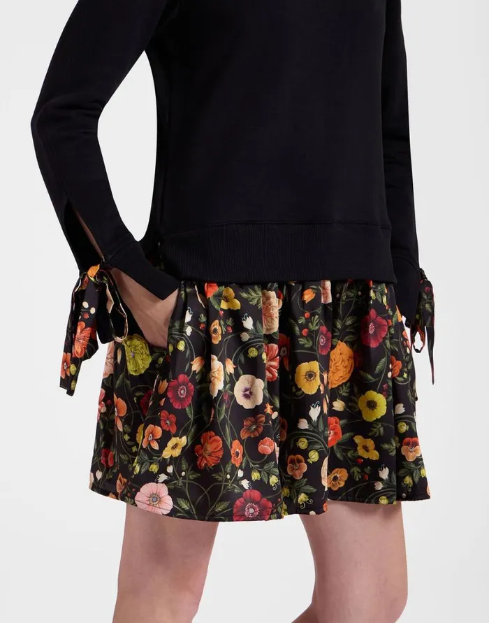 Ready To Wear Dresses La Double J Sporty Dress Botticelli Black In Twill Ready To Wear Dresses La Double J Sporty Dress Botticelli Black In Twill