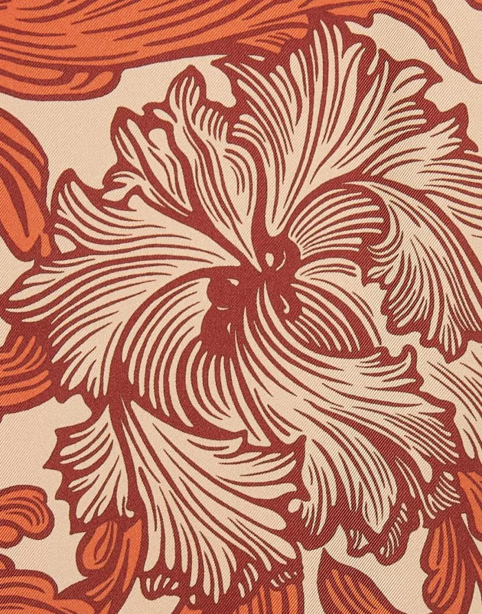 Ready To Wear Dresses La Double J Swing Dress Reef Pale Pink In Silk Twill With Feathers Ready To Wear Dresses La Double J Swing Dress Reef Pale Pink In Silk Twill With Feathers
