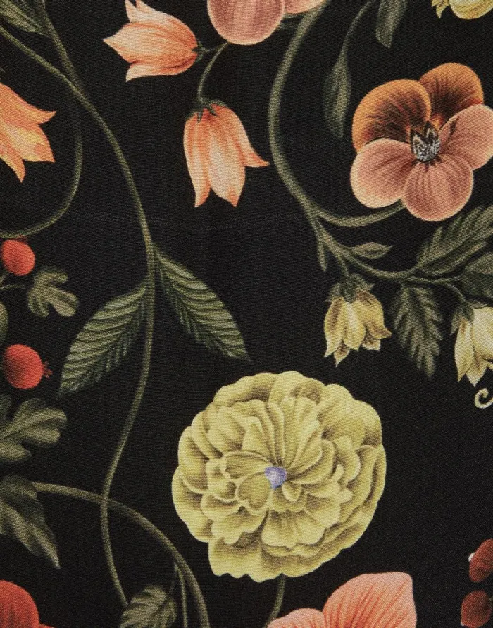 Ready To Wear Dresses La Double J Visconti Dress Botticelli Black In Crepe De Chine Silk Ready To Wear Dresses La Double J Visconti Dress Botticelli Black In Crepe De Chine Silk
