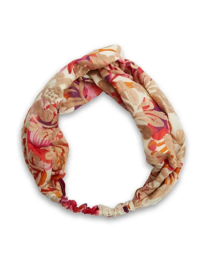 Ready To Wear Hair Accessories La Double J Pinup Headband Hottie Cream In Embroidered Organza Ready To Wear Hair Accessories La Double J Pinup Headband Hottie Cream In Embroidered Organza