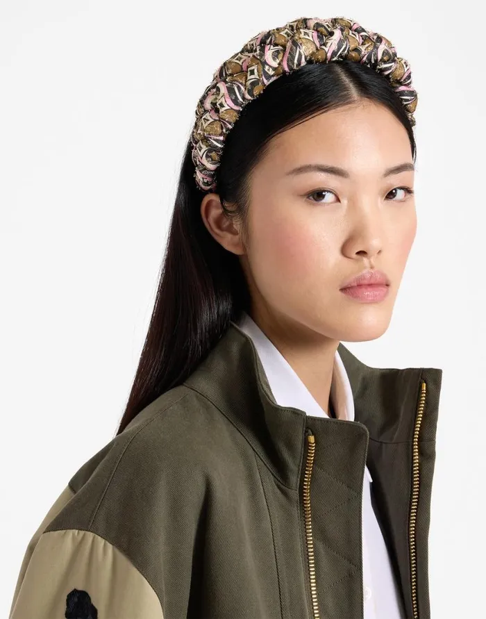Ready To Wear Hair Accessories La Double J Rapunzel Headband Jive Pink In Lurex Fil Coup Ready To Wear Hair Accessories La Double J Rapunzel Headband Jive Pink In Lurex Fil Coup